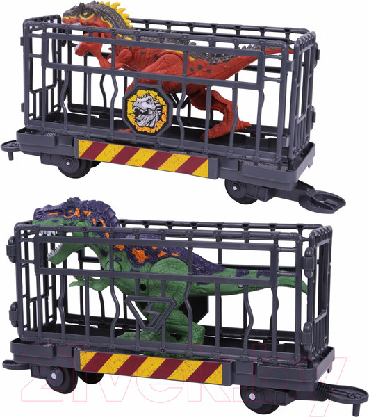 Изображение товара Железная дорога игрушечная Chap Mei Поезд-экспресс с динозаврами / 542119