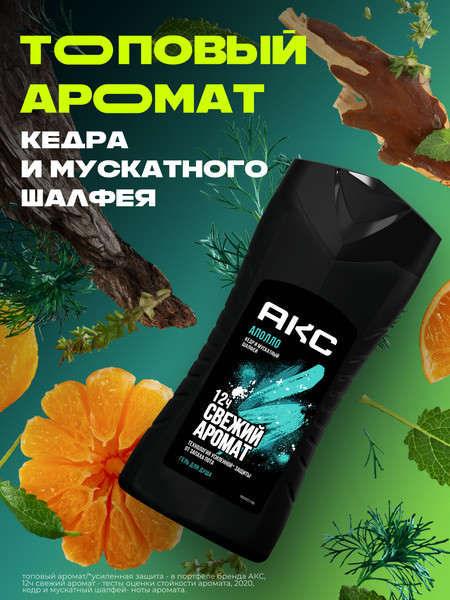 Изображение товара Гель для душа Axe Аполло (250мл)