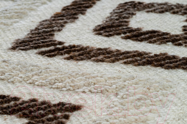 Изображение товара Коврик Merry Bear Home Decor 80x150см / SGE-RWFW-1500 (светло-коричневый/молочный)