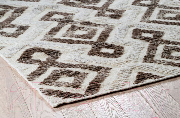 Изображение товара Коврик Merry Bear Home Decor 80x150см / SGE-RWFW-1500 (светло-коричневый/молочный)