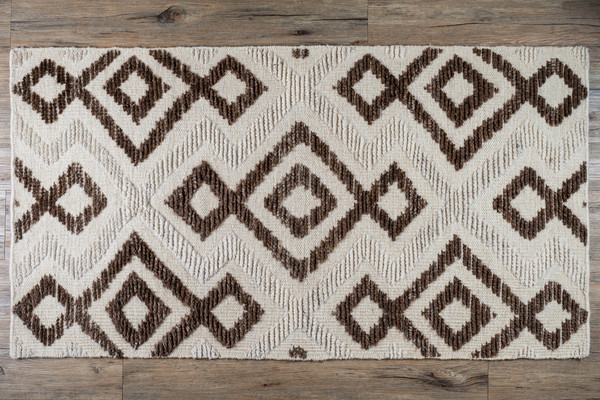 Изображение товара Ковер Merry Bear Home Decor 140x200см / SGE-RWFW-1500 (светло-коричневый/молочный)