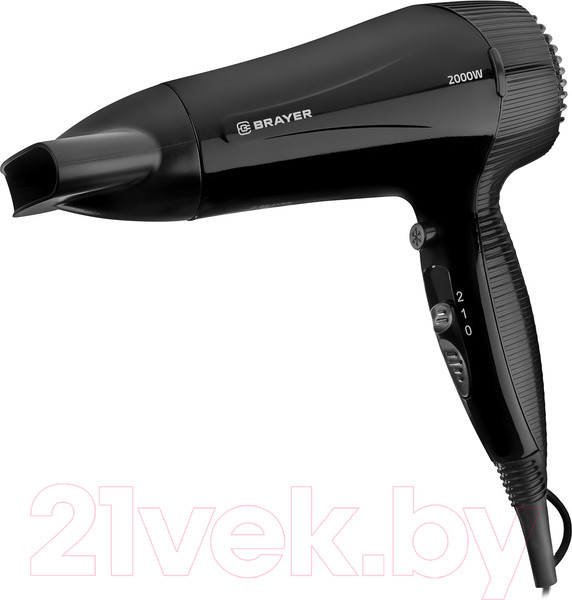 Изображение товара Фен настенный Brayer BR3021BK