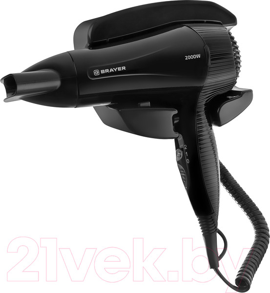 Изображение товара Фен настенный Brayer BR3021BK