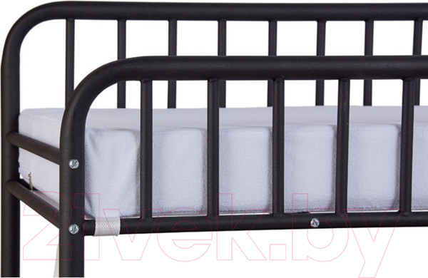 Изображение товара Столик пеленальный Polini Kids Vintagе 1180 / 0001651.23 (черный матовый/морское дерево)