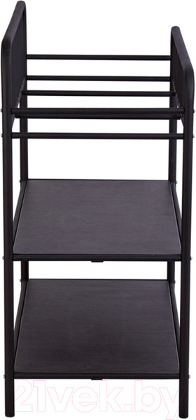 Изображение товара Столик пеленальный Polini Kids Vintagе 1180 / 0001651.23 (черный матовый/морское дерево)