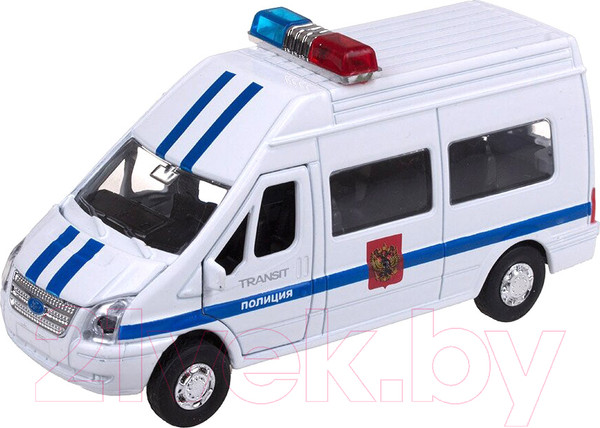 Изображение товара Автомобиль игрушечный Технопарк Ford Transit. Полиция / SB-13-02-2
