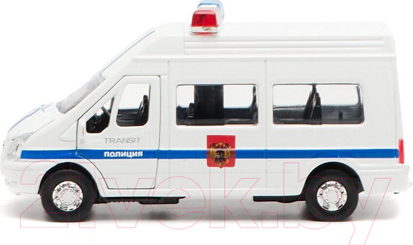 Изображение товара Автомобиль игрушечный Технопарк Ford Transit. Полиция / SB-13-02-2