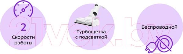 Изображение товара Вертикальный пылесос Kitfort KT-5117