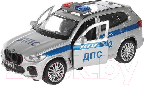 Изображение товара Автомобиль игрушечный Технопарк BMW X5 M-Sport Полиция / X5-12SLPOL-SR