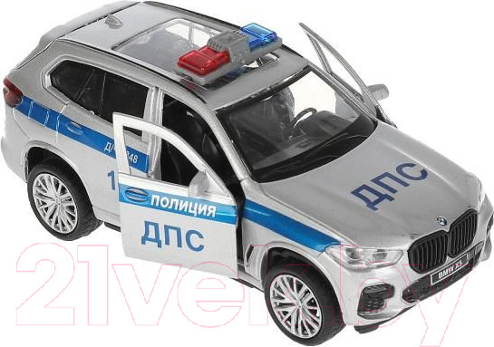 Изображение товара Автомобиль игрушечный Технопарк BMW X5 M-Sport Полиция / X5-12SLPOL-SR