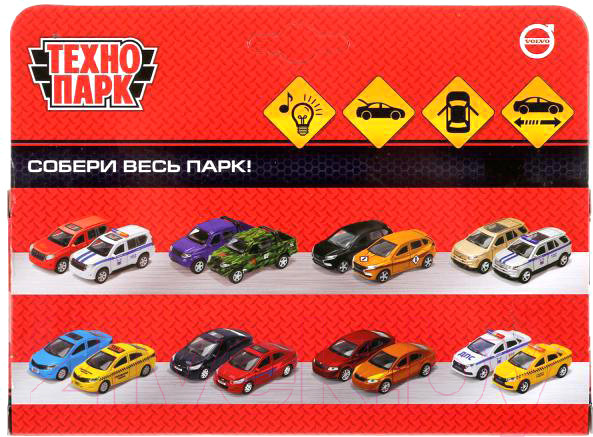 Изображение товара Автомобиль игрушечный Технопарк Volvo XC60 R-Desing Полиция / XC60-12SLPOL-SR (серебристый)