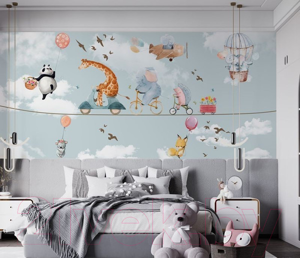 Изображение товара Фотообои листовые Citydecor Cute&Lovely 1 (500x260)