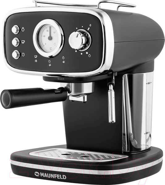 Изображение товара Кофеварка эспрессо Maunfeld MF-736BK