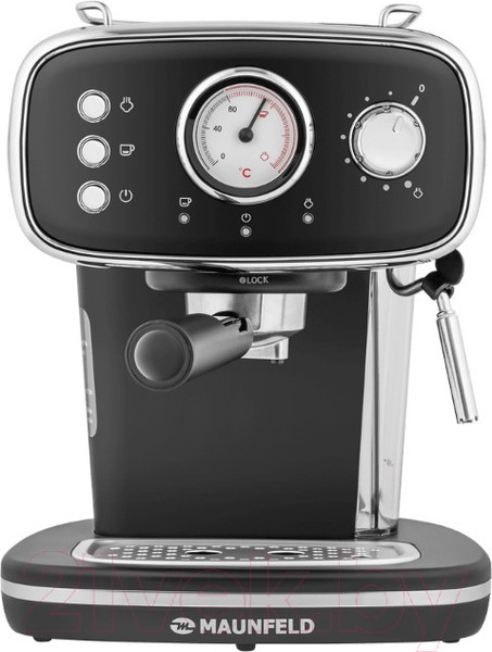 Изображение товара Кофеварка эспрессо Maunfeld MF-736BK