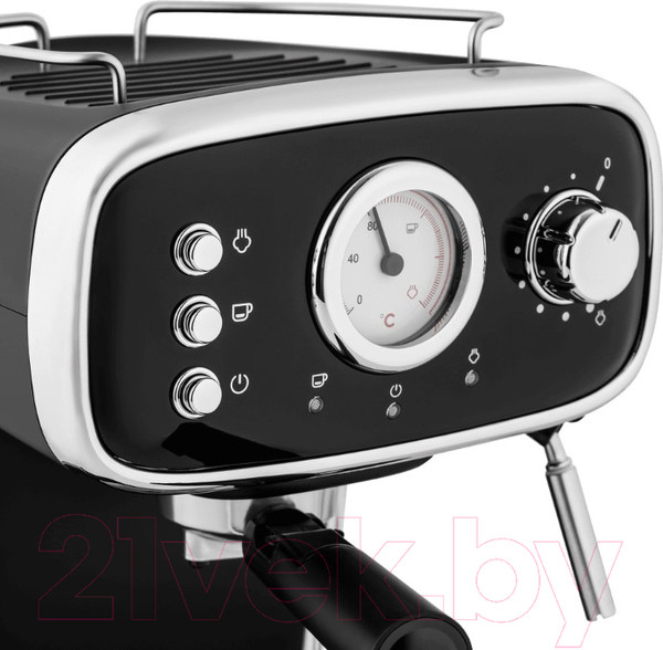 Изображение товара Кофеварка эспрессо Maunfeld MF-736BK