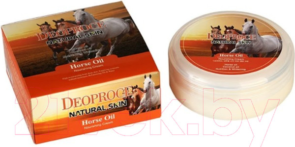 Изображение товара Крем для лица Deoproce Natural Skin Horse Oil Nourishing (100г)
