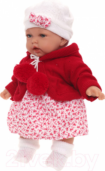 Изображение товара Пупс Antonio Juan Азалия в красном / 12020