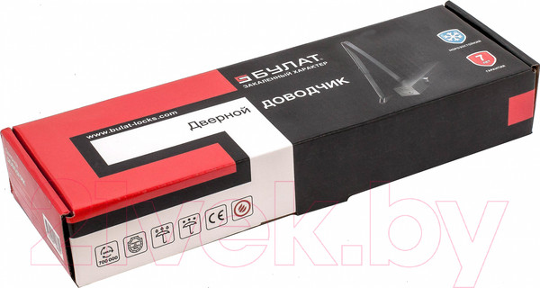 Изображение товара Доводчик с рычагом БУЛАТ ДД 812/5 С-B (черный)