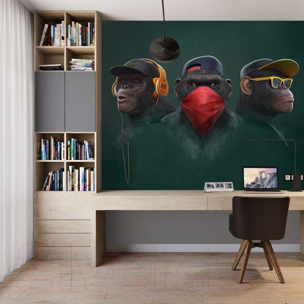 Изображение товара Фотообои листовые Citydecor Трио (300x260)