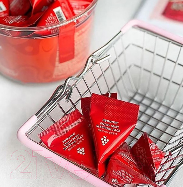 Изображение товара Набор масок для лица Ayoume Enjoy Mini Sleeping Pack (200x3г)