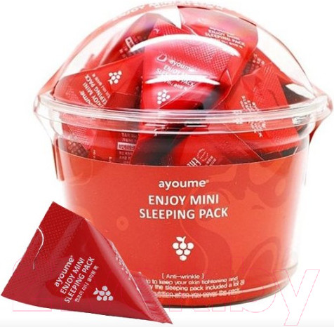 Изображение товара Набор масок для лица Ayoume Enjoy Mini Sleeping Pack (200x3г)