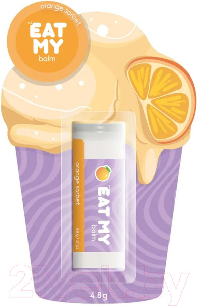 Изображение товара Бальзам для губ Eat My Апельсиновый сорбет