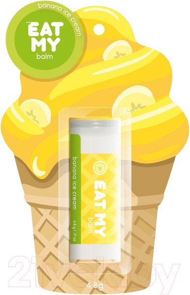Изображение товара Бальзам для губ Eat My Банановый пломбир