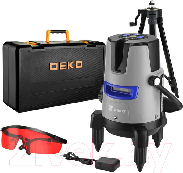 Изображение товара Лазерный уровень Deko DKLL02RB Pro Set 2 Premium / 065-0102-1 (кейс)