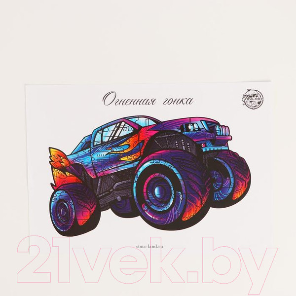 Изображение товара Пазл Puzzle Огненная гонка / 4276180