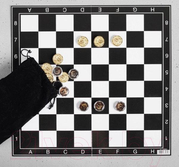 Изображение товара Набор настольных игр Sima-Land Медведь в мешочке / 4452681