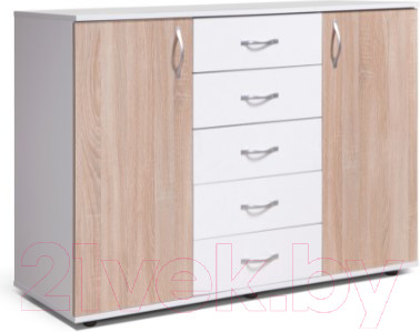 Изображение товара Тумба Мебель-Класс Мюнхен (белый/дуб сонома)