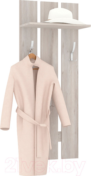 Изображение товара Вешалка для одежды Кортекс-мебель Лара ВП1 (дуб монтерей)