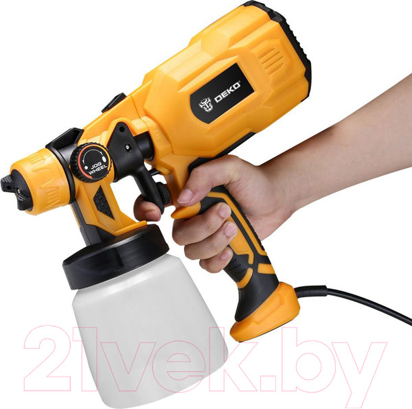 Изображение товара Краскопульт электрический Deko DKSG55K1 HVLP / 018-1043