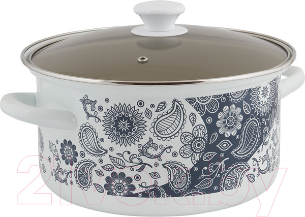 Изображение товара Набор кастрюль КМЗ День и Ночь-1-Экстра (3шт, белый)