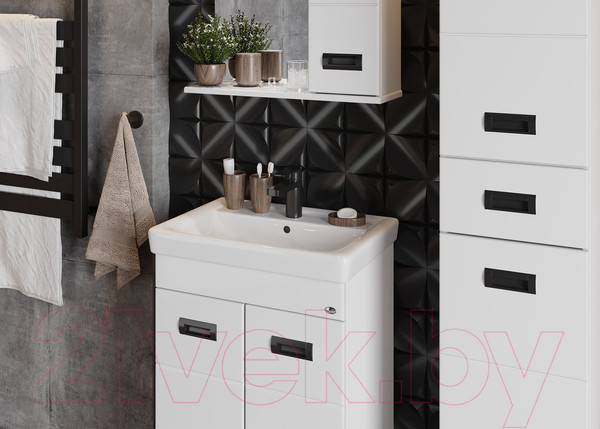 Изображение товара Шкаф с зеркалом для ванной Onika Балтика 58.01 (205846)