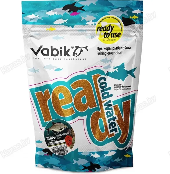 Изображение товара Прикормка рыболовная Vabik Ready Cold Water Лещ Смесь Специй / 5926 (750г)