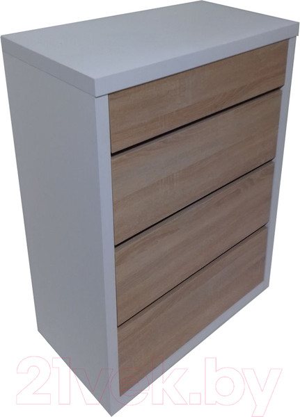 Изображение товара Комод Анрат К 700 (белый/дуб сонома)