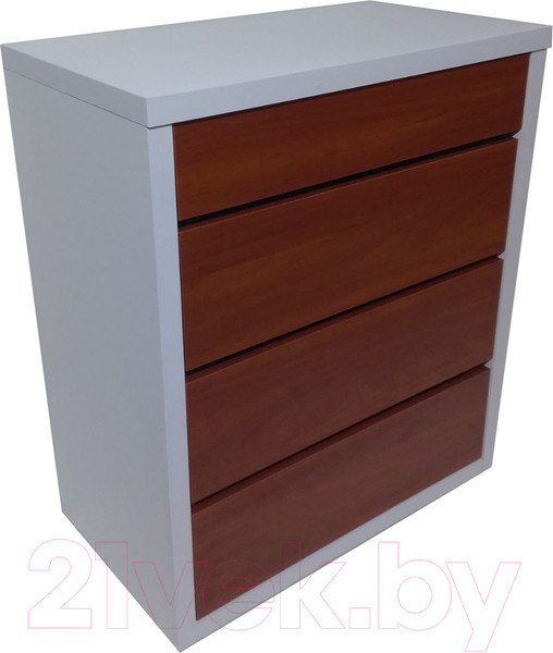 Изображение товара Комод Анрат К 900 (белый/яблоко локарно)