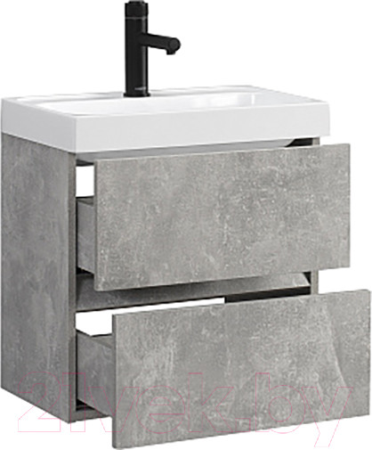Изображение товара Тумба под умывальник Belux Париж НП 50-02 (31, бетон чикаго светло-серый)