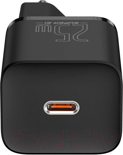 Изображение товара Зарядное устройство сетевое Baseus Super Si 1C Sets 25W / TZCCSUP-L01 (черный)