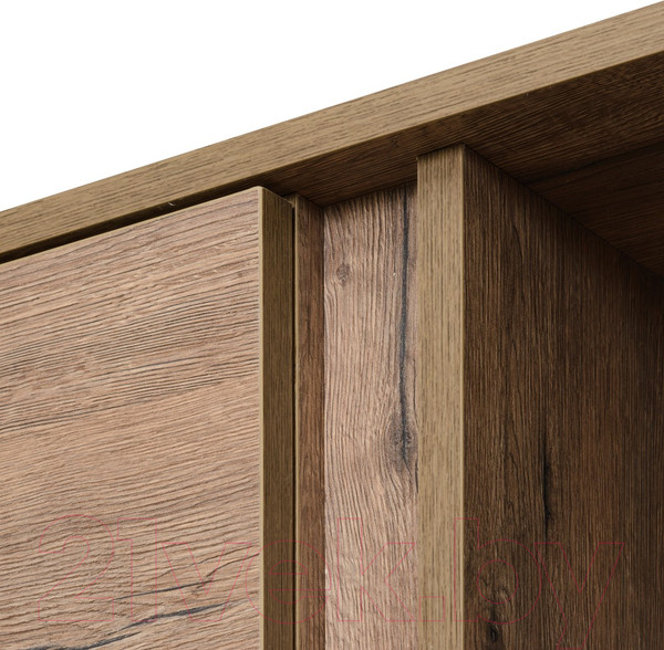 Изображение товара Шкаф Рэйгрупп Bromo 01.02 ДЗД 166x198x55 / ШР 01.02 VL (дуб веллингтон)