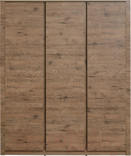 Изображение товара Шкаф Рэйгрупп Bromo 01.03 ДДД 166x198x55 / ШР 01.03 VL (дуб веллингтон)