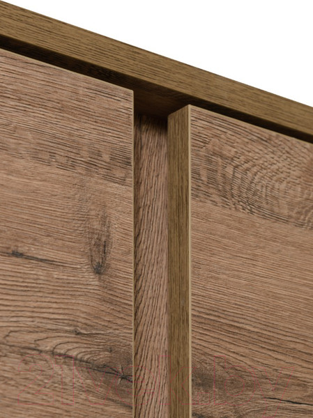 Изображение товара Шкаф Рэйгрупп Bromo 02.03 ДД 90x198x55 / ШР 02.03 VL (дуб веллингтон)