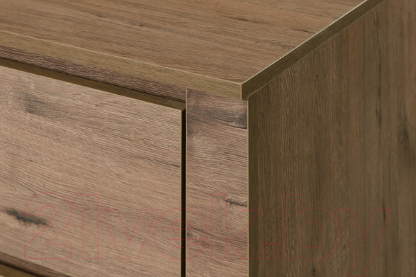 Изображение товара Комод Рэйгрупп Bromo КО-03 3Y 90x79.7x45 / КО-03 VL (дуб веллингтон)