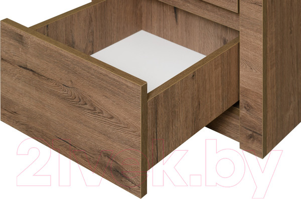 Изображение товара Шкаф-пенал Рэйгрупп Bromo ВТ-04 1D1Y 50x198x45 / ВТ-04 VL (дуб веллингтон)