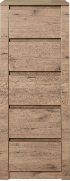Изображение товара Комод Рэйгрупп Bromo КО-05 5Y 50x126.9x45 / КО-05 VL (дуб веллингтон)