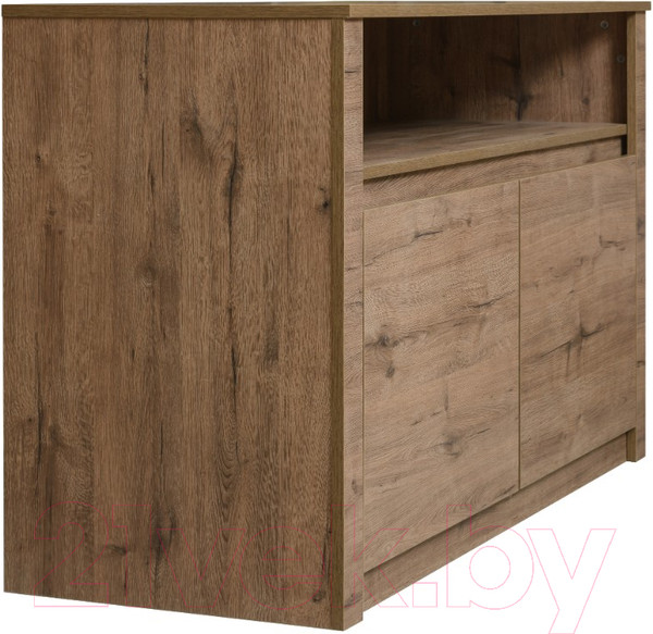 Изображение товара Тумба Рэйгрупп Bromo ТВ-07 2D 130x80x51 / ТВ-07 VL (дуб веллингтон)