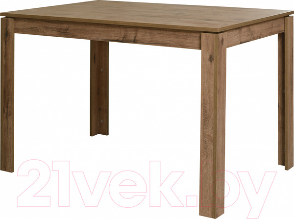 Изображение товара Обеденный стол Рэйгрупп Bromo СТО-11 120x77x80 / СТО-11 VL (дуб веллингтон)