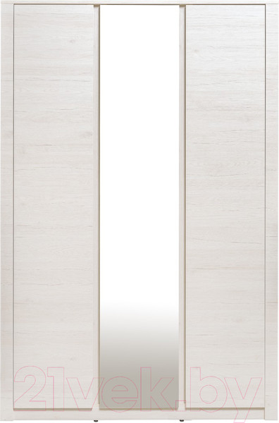 Изображение товара Шкаф Рэйгрупп Bromo 01.02 ДЗД 166x198x55 / ШР 01.02 BR (дуб бордолайт)