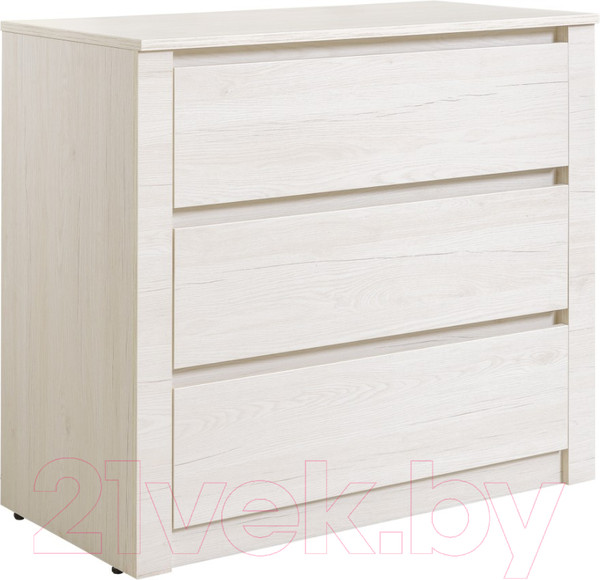 Изображение товара Комод Рэйгрупп Bromo КО-03 3Y 90x79.7x45 / КО-03 BR (дуб бордолайт)